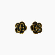 Kolczyki Flora maxi Gold Oxide