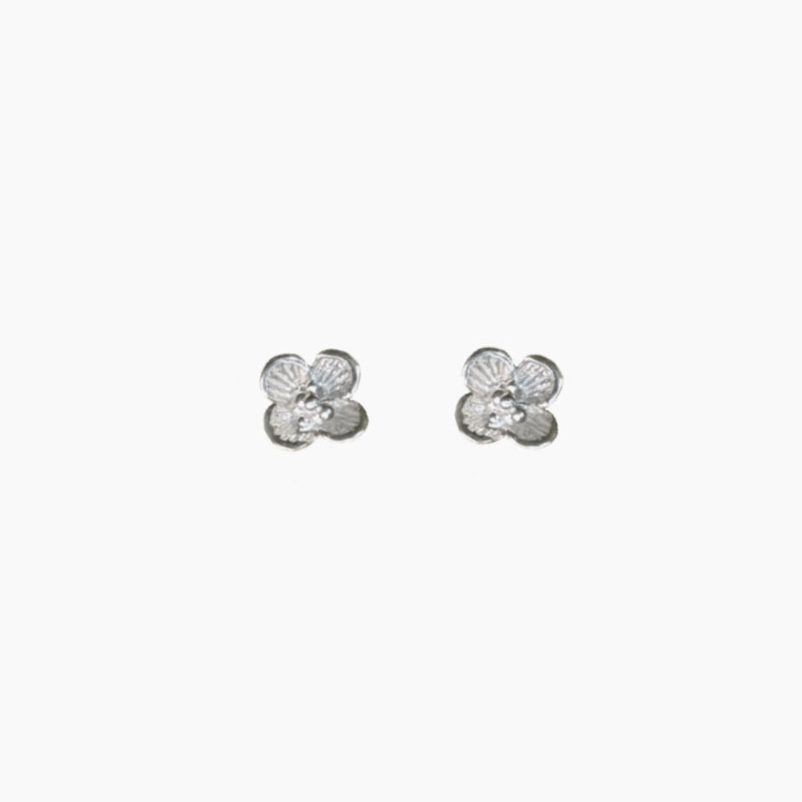 Kolczyki Flora mini Silver
