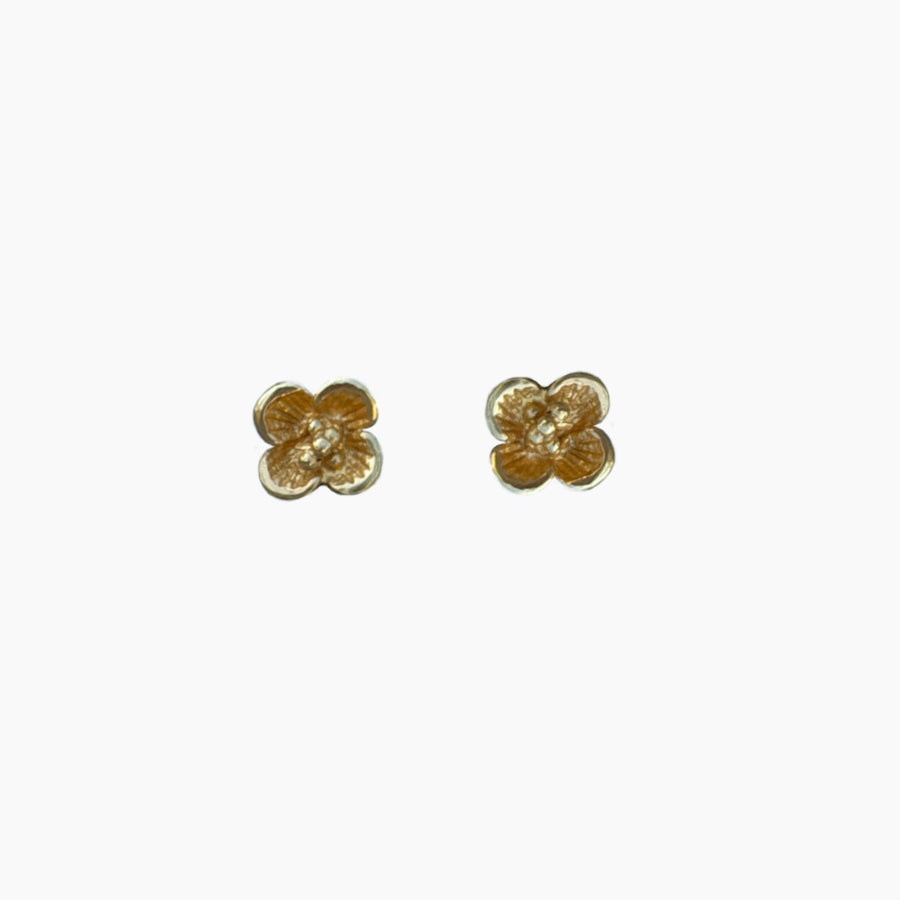 Kolczyki Flora mini Gold