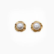 Kolczyki Blooming Pearl Mini Gold