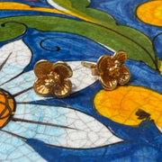 Kolczyki Flora mini Gold