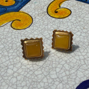 Kolczyki Ravioli Gold