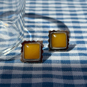 Kolczyki Ravioli Silver